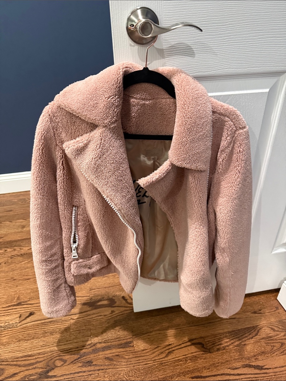 MOTHER Pink Teddy Jacket